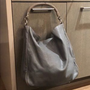 YSL Roady leather hobo bag